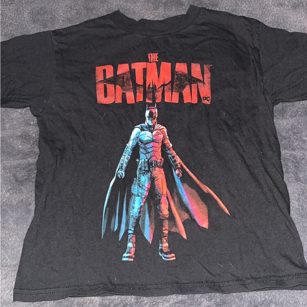 Batman Black and Red Graphic Tee